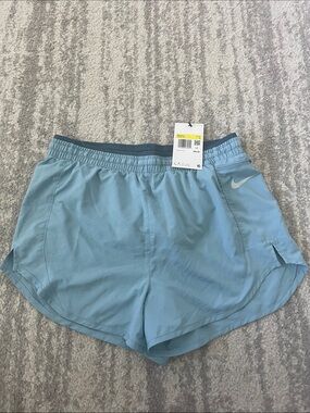 Nike Women's Sky Blue Performance Running Shorts